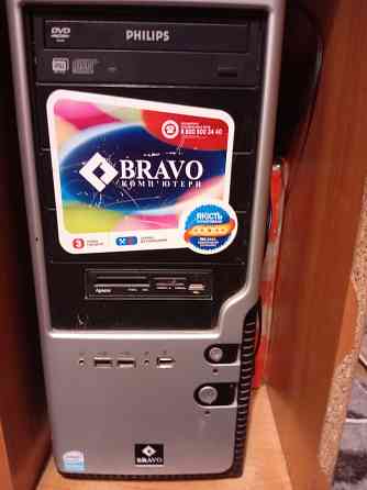 Блок Bravo и монитор Asus (2007) Макеевка