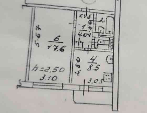 Продажа 1-комнатной квартиры Мариуполь