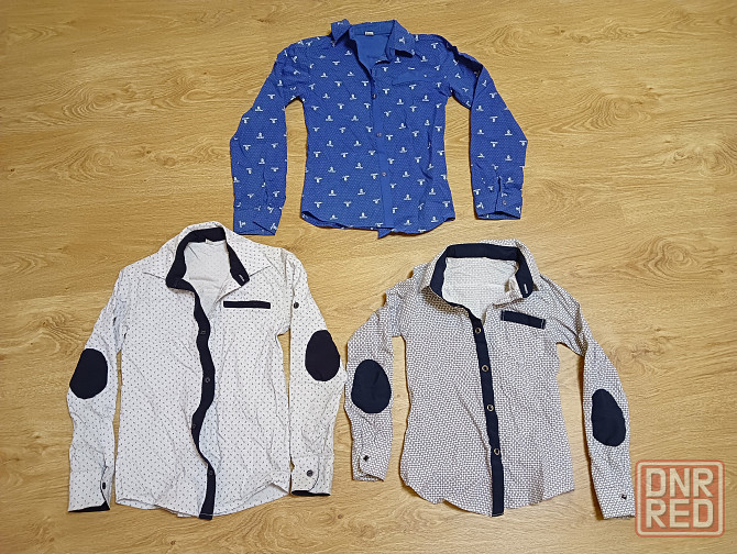 Рубашки на мальчика для школы на 7-9 лет Луганск - изображение 1