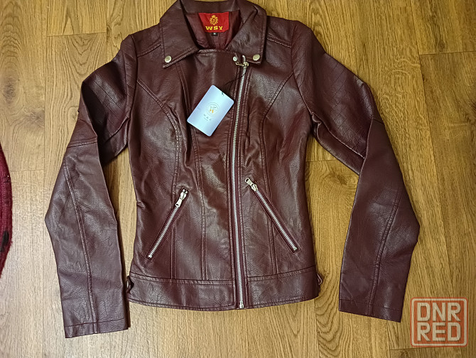 Новая! Куртка экокожа р 40 Луганск - изображение 1