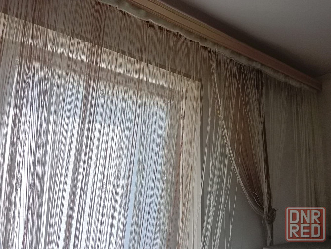 Тюль нити 2шт Луганск - изображение 2