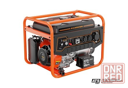 Генератор бензиновый Carver PPG-6500R 5 кВт с портом ATS Донецк - изображение 1