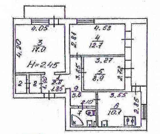 Представьте: утро в просторной 3 комнатной квартире Горловка