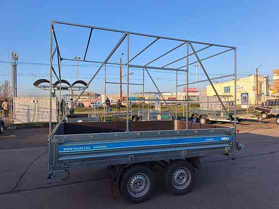прицеп тавиалс платформа старт н 3020,борт 37 см,тент 184 см Донецк