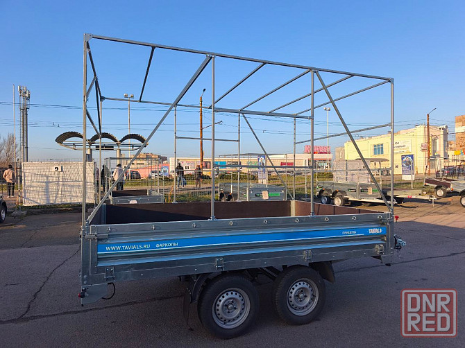 прицеп тавиалс платформа старт н 3020,борт 37 см,тент 184 см Донецк - изображение 4