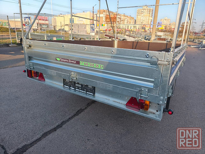 прицеп тавиалс платформа старт н 3020,борт 37 см,тент 184 см Донецк - изображение 2