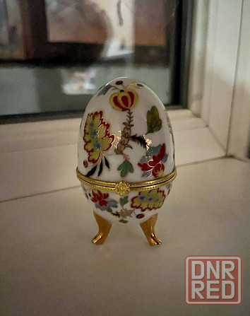 Шкатулка в форме яйца Донецк - изображение 1