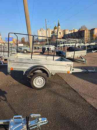 прицеп для легкового автомобиля крепыш 2.0 Тент 75 см Донецк