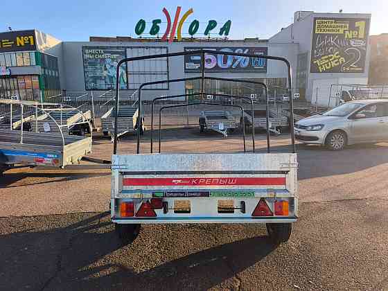 прицеп для легкового автомобиля крепыш 2.0 Тент 75 см Донецк