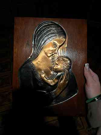 Картина чеканка Донецк