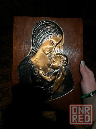 Картина чеканка Донецк - изображение 1