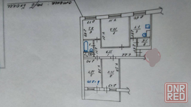 4 комнатная квартира район рынка Космос Мариуполь - изображение 8
