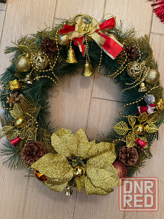 Новогодний венок Донецк - изображение 3