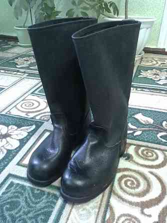 Сапоги рабочие кожаные Иловайск