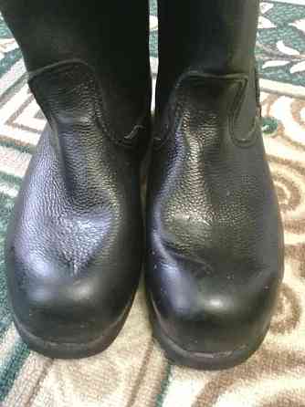 Сапоги рабочие кожаные Иловайск