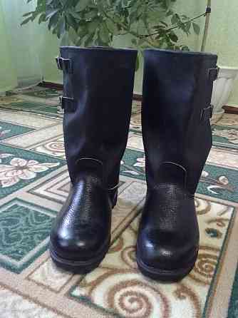 Сапоги рабочие кожаные Иловайск