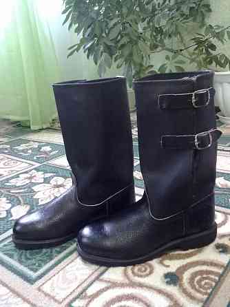 Сапоги рабочие кожаные Иловайск