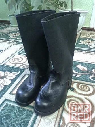 Сапоги рабочие кожаные Иловайск - изображение 1