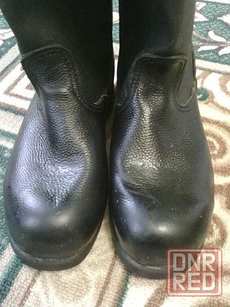Сапоги рабочие кожаные Иловайск - изображение 3