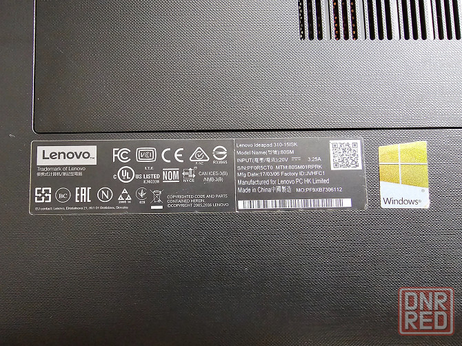 Ноутбук Lenovo ideapad 310-15isk Донецк - изображение 3