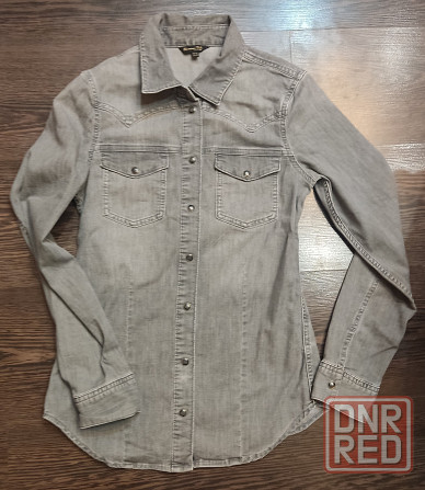рубашка джинсовая Massimo Dutti р-р xs Донецк - изображение 1