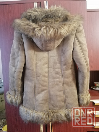 Продам дубленку искусственную р. 42 Донецк - изображение 2