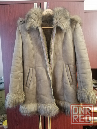 Продам дубленку искусственную р. 42 Донецк - изображение 3