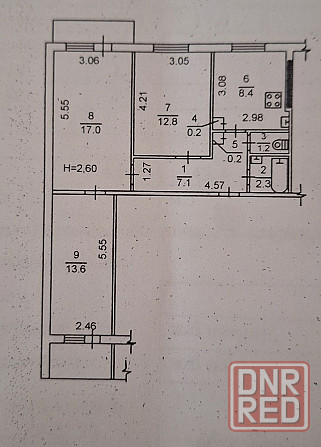 Продажа 3 комн. квартиры ул. Калужская Донецк - изображение 9