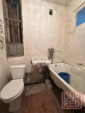 Продается 1-ая комнатная квартира в малосемейке, г. Макеевка, мкрн. Октябрьский (ориентир исполком) Макеевка - изображение 4