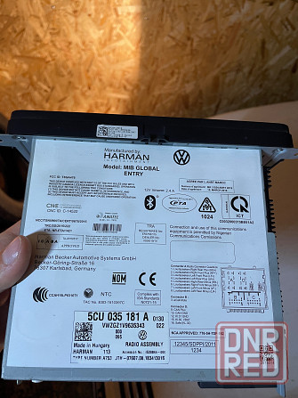 Продам оригинальную магнитолу на VAG Донецк - изображение 2