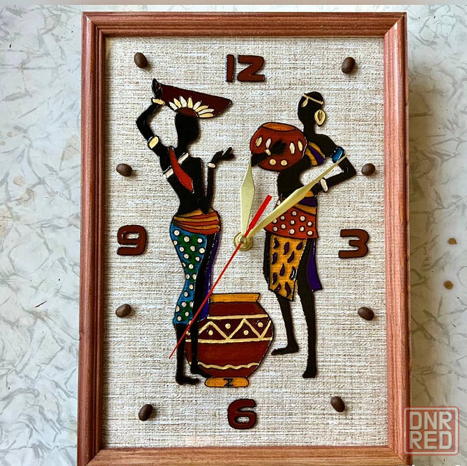 Часы-картина "Две грации", 32 на 23 см. Донецк - изображение 1