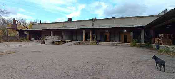 Сдам склад с Рампой 1200 м², офис , гараж, территория 1,7 га! Скважина. Газ. Макеевка