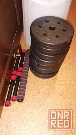 Гантели разборные 2 по 12,5 кг + соединитель Донецк - изображение 3