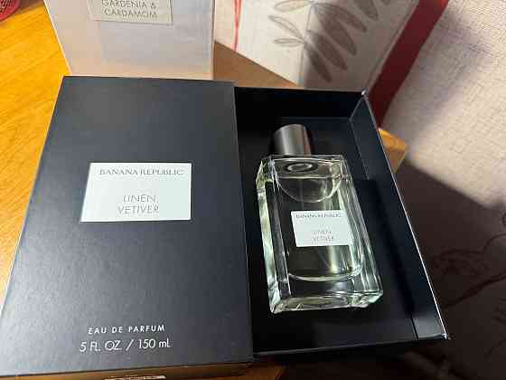 Парфюмированная вода Banana Republic Linen Vetiver и Gardenia & Cardamom,150ml Донецк