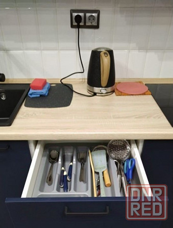 Сдам евродвушку с дизайнерским ремонтом в Калининском районе, Гулливер Донецк - изображение 3