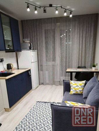 Сдам евродвушку с дизайнерским ремонтом в Калининском районе, Гулливер Донецк - изображение 7