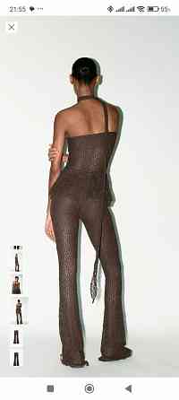 Продаются новые кружевные расклешенные брюки зара, размер м Донецк