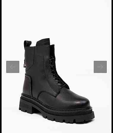 Новые зимние кожаные ботинки Донецк