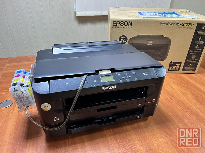 Принтер Epson WorkForce WF-7210DTW Макеевка - изображение 1