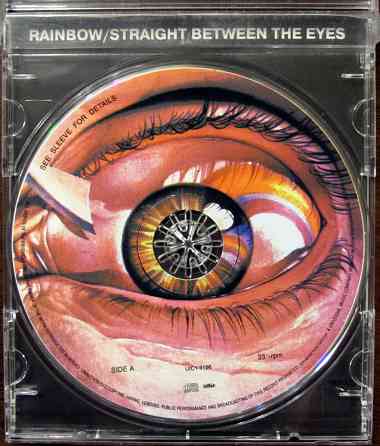 CD-audio - Rainbow - Straight between the eyes Макеевка
