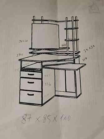 Компьютерный стол угловой Донецк