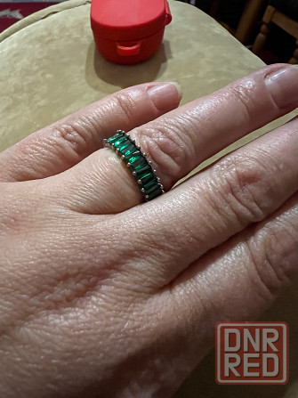 Кольцо изумруд Донецк - изображение 2
