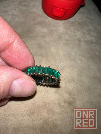 Кольцо изумруд Донецк - изображение 1