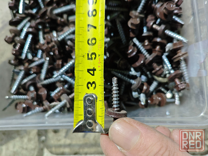 Продам саморезы кровельные коричневый Макеевка - изображение 2