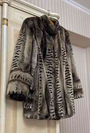 Шикарная норковая шуба, эксклюзивная шуба из меха норки в красивой расцветке, большой размер Донецк
