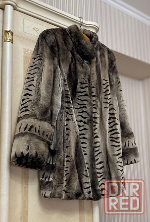 Шикарная норковая шуба, эксклюзивная шуба из меха норки в красивой расцветке, большой размер Донецк - изображение 1