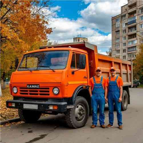 Вывоз мусора самосвалом Камаз, все районы Макеевки Макеевка