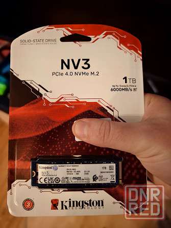 Kingston 1 тб SSD-диск NV3 M.2 PCI-E 4.0 Макеевка - изображение 1