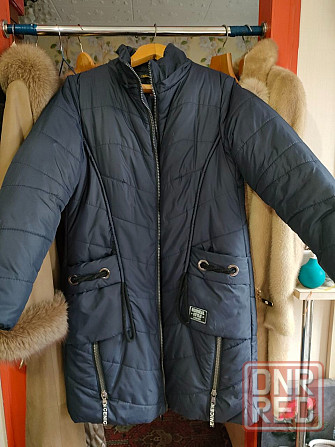 Тёплое пальто состояние нового 48-52 Макеевка - изображение 1