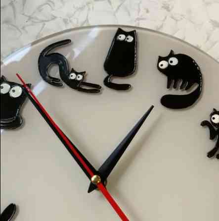 Часы "Созвездие Кота", 28 см. Новые. Донецк